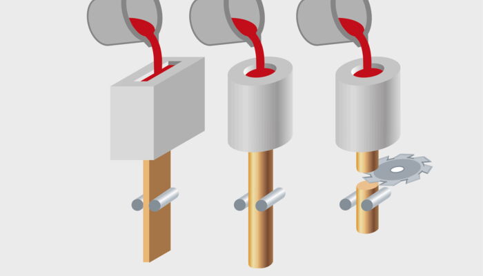 Visualization foundry process