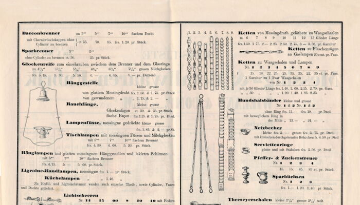 Extract catalogue