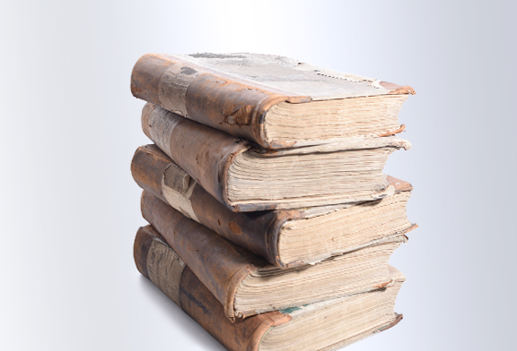 Stack shipping books